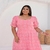 Vestido Lezie Bordado 3D Plus Size Moda Evangelica Luxo na internet