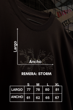 Remera Storm Oversize - comprar online