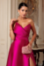 VESTIDO LONGO DE FESTA JAÚ FUCSIA - comprar online