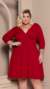 Vestido Plus Size Manga 3/4 - comprar online