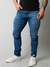 Calça jeans masculina escuro médio com elastano na internet