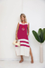 Vestido Longo Regata Gola Redonda Duas Cores - comprar online