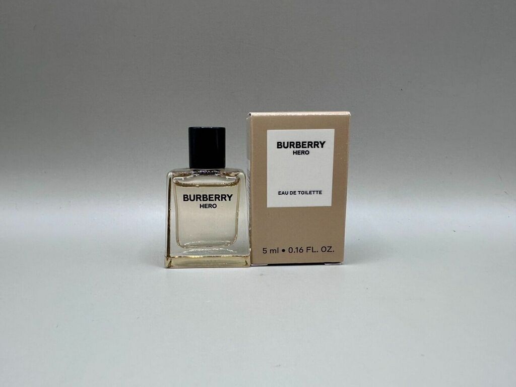 Miniatura Perfume Burberry Hero 5ml Elegancia Compacta