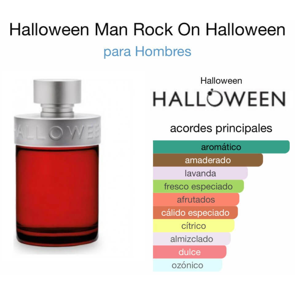 Perfume Halloween Man Rock On 125ml Aromas Vibrantes