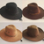 Chapéu de Cowboy Ocidental Masculino, Bonés Mongol, Borda Grande, Cavalheiro, - comprar online