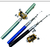 Conjunto de combinação de carretel de vara de pesca mini caneta de bolso telescópica vara de pesca + carretel - comprar online