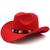Chapéus de cowboy ocidentais de aba larga, Chapéus Panamá, bonés Fedora, Tri - VIOLA VIVA