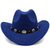 Chapéus de cowboy ocidentais de aba larga, Chapéus Panamá, bonés Fedora, Tri - comprar online