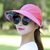 Chapéu de sol de proteção solar de verão dobrável chapéu de sol p/ mulher - VIOLA VIVA