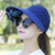Chapéu de sol de proteção solar de verão dobrável chapéu de sol p/ mulher - comprar online