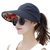 Chapéu de sol de proteção solar de verão dobrável chapéu de sol p/ mulher - loja online
