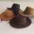 Imagem do Chapéu de Cowboy Ocidental Masculino, Bonés Mongol, Borda Grande, Cavalheiro,