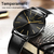Imagem do Ultra-fino relógio para homens, relógios de luxo Top Brand, relógio masculino, relógio