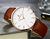 Ultra-fino relógio para homens, relógios de luxo Top Brand, relógio masculino, relógio na internet