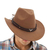 Chapéu de feltro monocromático de aba larga com alça para homens e mulheres, - loja online