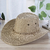 Chapéu de palha de linho, Chapéu Vintage Western Cowboy, Chapéu Retro Jazz, T na internet