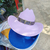 Chapéus de cowboy ocidentais para homens e mulheres, chapéu de jazz retrô, ac - VIOLA VIVA