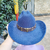Chapéus de cowboy ocidentais para homens e mulheres, chapéu de jazz retrô, ac - comprar online