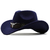 Homens e mulheres Lã Jazz Hat, atualizado Beirais, Western Cowboy Hat, Sombrero - VIOLA VIVA