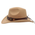 Sentiu chapéu de cowboy ocidental com banda de vaca para mulheres, chapéus Jaz na internet
