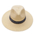 Chapéu de palha unissex casual, boné cubano, chapéu Panamá, aba curta - comprar online