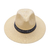 Chapéu de palha unissex casual, boné cubano, chapéu Panamá, aba curta na internet