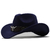 Imagem do Chapéu de lã de vaqueiro masculino, sombreros para homens, jazz, vaqueira, gra