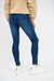 Dpj Jean Skinny Push Up Blue Con Roturitas Con Hilo Cobre - comprar online