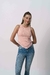 Musculosa Con Doble Delantero En Pico Roulotte