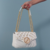 Imagem do BOLSA MEDIA REBITES OFF WHITE LUIZA BARCELOS