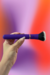 Vibrador em Forma de Pincel com 10 Modos de Vibração Recarregável Roxo-Ref.:ME118 - comprar online