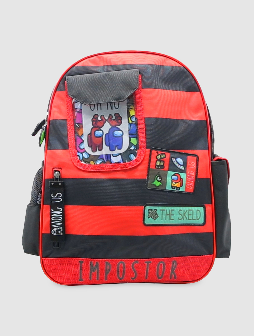 Mochila Among Us Impostor 18 Espalda