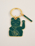 Llavero Verde Lucky Cat