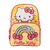 MOCHILA HELLO KITTY ESPALDA 2 CIERRES 16 PULGADAS 40X30X15CM BASE AMARILLO PRECIO UNITARIO (BTS) (11793A)