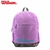 MOCHILA WILSON 2 CIERRES 17 PULGADAS 44X29X21CM COLOR LILA (mochurb) (65010552LI)