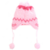 GORRO COYA INFANTIL CON POMPÓN E INTERIOR MICROPOLAR - COLOR ROSA (23754A)