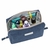 ORGANIZADOR PORTACOSMETICOS PRATYS 17X15X5CM COLOR AZUL PRECIO UNITARIO (RH912B) - comprar online