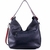 CARTERA DE CUERO SINTETICO SQUASH 2 CIERRES 37X32X12CM COLOR AZUL ( DDM ) (30274B) en internet