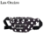 RIÑONERA DE NYLON A LUNARES LAS OREIRO 33X16X8CM - COLOR NEGRO ( DDM ) (21691)