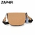 BANDOLERA ZAPHIR DE CUERO SINTETICO 27X20X10CM COLOR CAMEL PRECIO UNITARIO ( DDM ) (CALI36TOS25Z)