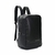 MOCHILA WANDERLUST DE CUERO SINTETICO 2 CIERRES 46X30X15CM COLOR NEGRO (mochurb) (35949) - comprar online