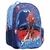 MOCHILA ESPALDA SPIDERMAN 16 PULGADAS 3 CIERRES 40X26X11CM BASE AZUL PRECIO UNITARIO (BTS) (11704B)