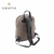 MOCHILA DE NYLON AMAYRA 2 CIERRES 33X30X14CM COLOR GRIS ( DDM ) (67C23843) - comprar online