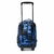 MOCHILA GOODPAK CARRO 2 CIERRES 17 PULGADAS 43X33X15CM CAMUFLADA AZUL (BTS) (37490) - SURXMAYOR