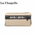 BILLETERA DE NYLON LA CHAPELLE 2 CIERRES 20X10CM COLOR CAMEL ( DDM ) (34UC2218B)