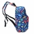 MOCHILA GOODPAK ESPALDA DINOSAURIOS 2 CIERRES 12 PULGADAS 31X27X11CM COLOR AZUL (BTS) (37516) en internet