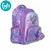 MOCHILA FOOTY ESPALDA ESTRELLA HOLOGRAMA CON MONEDERO 18 PULGADAS 4 CIERRES 47X35X12CM COLOR LILA (B (F6173B) - comprar online