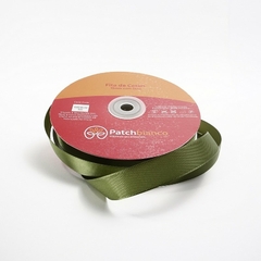 FITA DE CETIM 15MM VERDE MILITAR 56