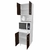 Aparador Columna Cocina Mosconi 4 Pue Blanco Chocolate en internet