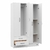 Ropero Placard Mosconi Express 4 Puertas 2 Caj Blanco - comprar online